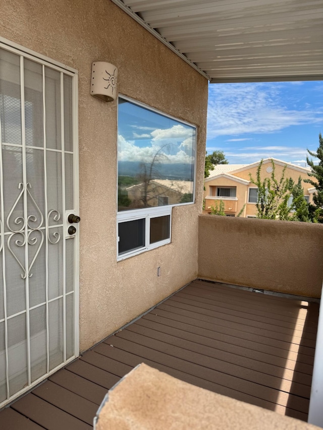5400 Pegasus Dr NW, Albuquerque, NM 87120 - view of deck