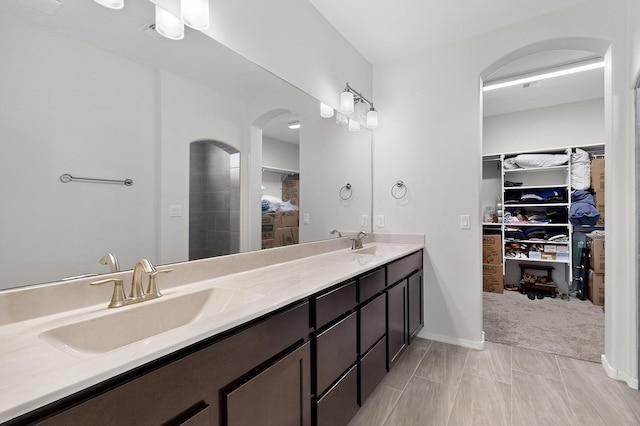 4293 Crowned Eagle Loop NE, Rio Rancho, NM 87144 - full bath with double vanity and a spacious closet