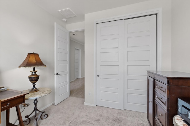 4293 Crowned Eagle Loop NE, Rio Rancho, NM 87144 - sitting room featuring light carpet and an office area