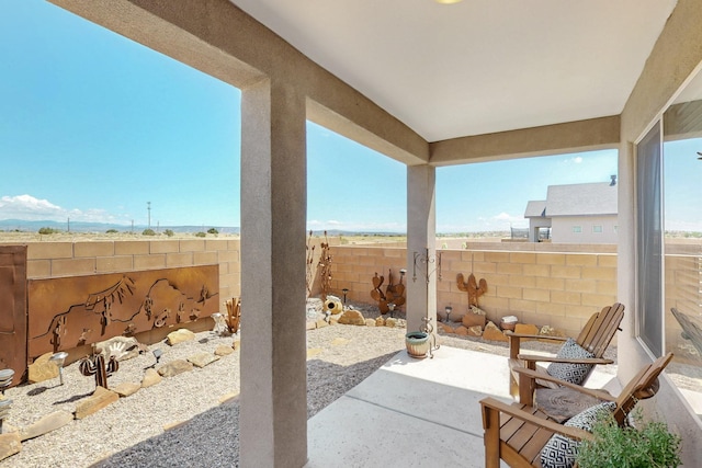 4293 Crowned Eagle Loop NE, Rio Rancho, NM 87144 - view of patio / terrace