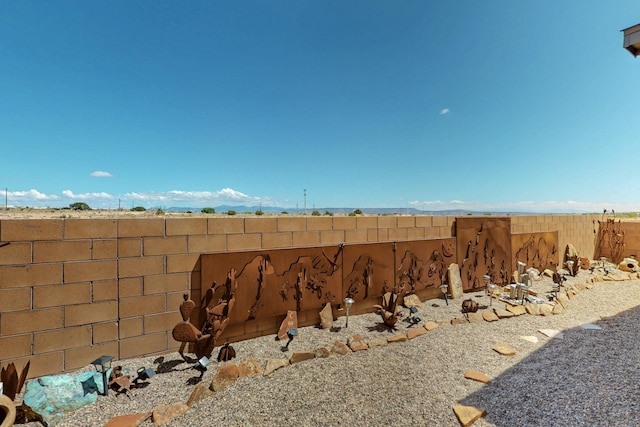 4293 Crowned Eagle Loop NE, Rio Rancho, NM 87144 - view of fenced backyard