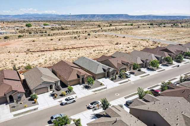 4293 Crowned Eagle Loop NE, Rio Rancho, NM 87144 - aerial perspective of suburban area featuring mountains and a desert landscape