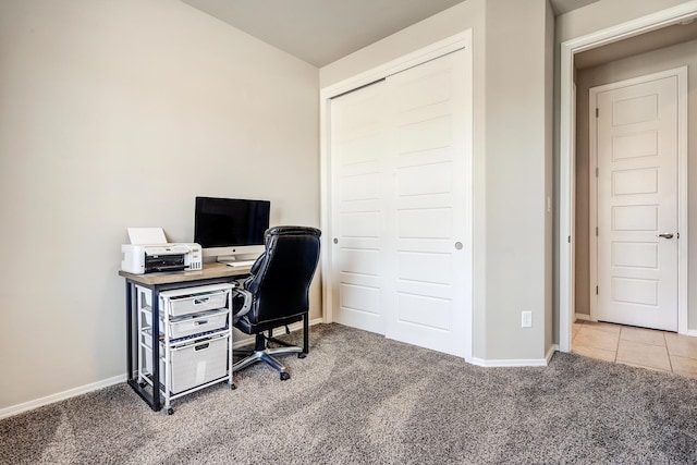 4236 Crowned Eagle Loop NE, Rio Rancho, NM 87144 - office featuring light colored carpet and baseboards