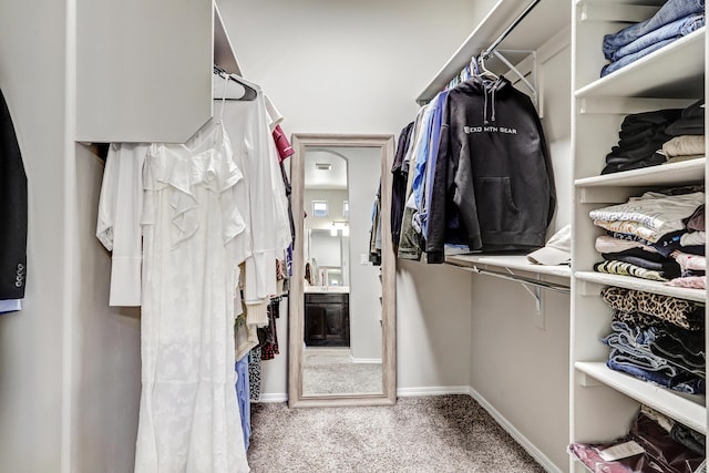 4236 Crowned Eagle Loop NE, Rio Rancho, NM 87144 - spacious closet featuring carpet floors