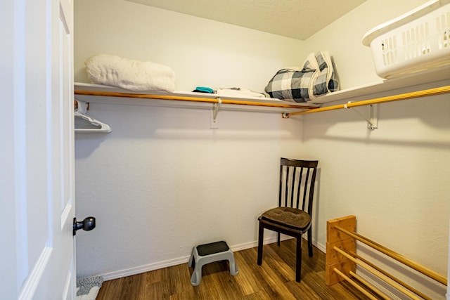 2900 Vista Del Rey NE Unit 18D, Albuquerque, NM 87112 - spacious closet with wood finished floors