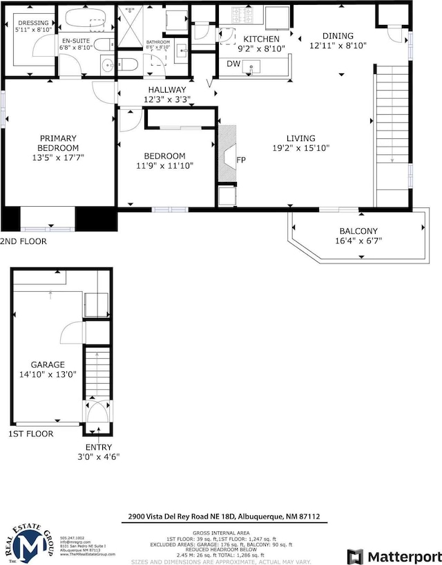 2900 Vista Del Rey NE Unit 18D, Albuquerque, NM 87112 - view of room layout