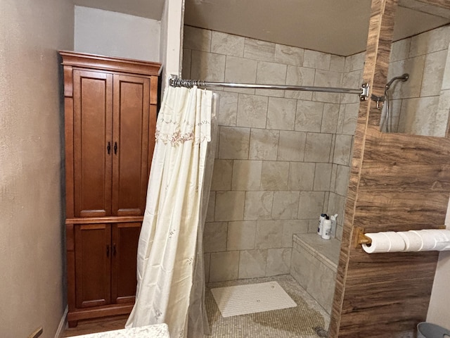 2 Bus Ln, Sandia Park, NM 87047 - full bathroom with tiled shower