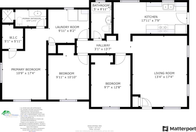 604 9th St SW, Albuquerque, NM 87102 - view of room layout
