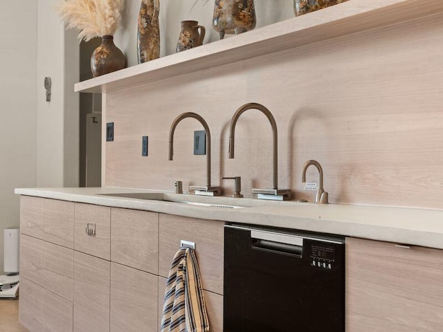 400 Perea Ln, Corrales, NM 87048 - detailed view of dishwasher and a sink