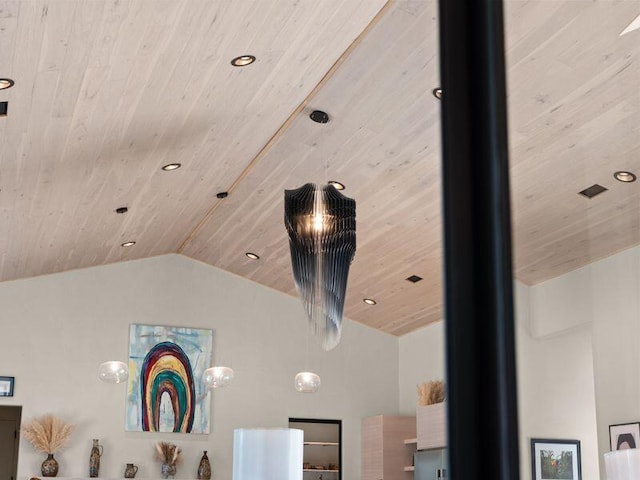 400 Perea Ln, Corrales, NM 87048 - detailed view of wood ceiling and recessed lighting