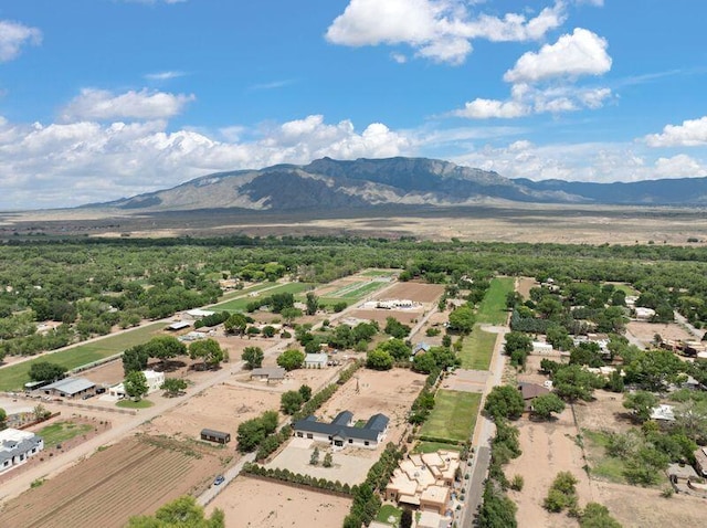 400 Perea Ln, Corrales, NM 87048 - drone / aerial view of mountains