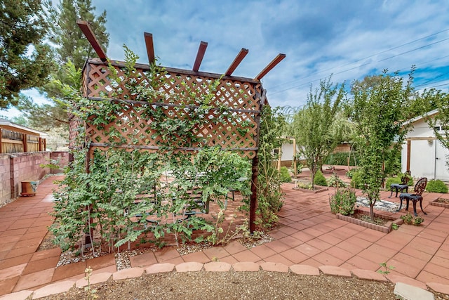 7719 Euclid Ave NE, Albuquerque, NM 87110 - view of patio