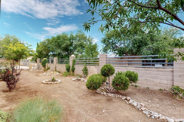 1519 Lundy Ln SW, Albuquerque, NM 87105 - view of fenced yard