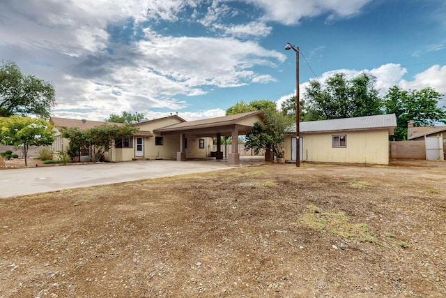 1519 Lundy Ln SW, Albuquerque, NM 87105 - view of ranch-style home