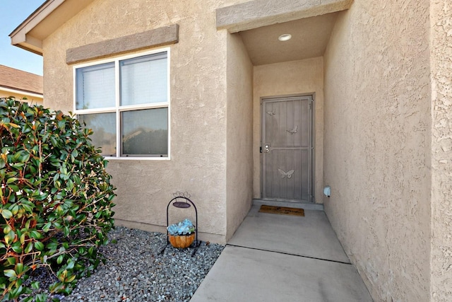 2332 Del Timbre Ln SW, Albuquerque, NM 87121 - doorway to property with stucco siding