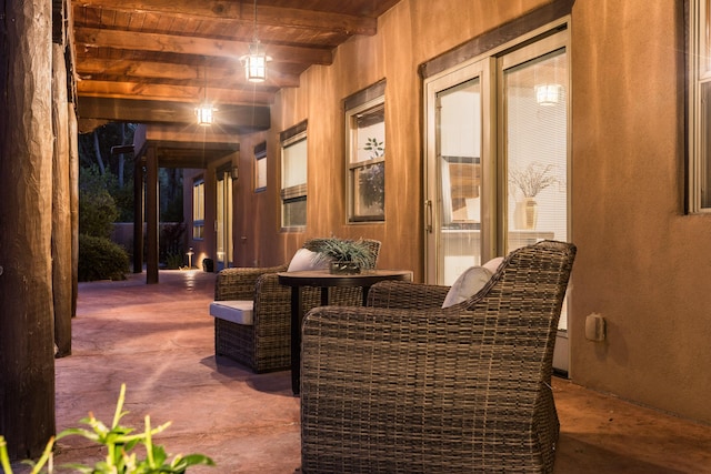 2505 Elfego Rd NW, Albuquerque, NM 87107 - view of covered porch