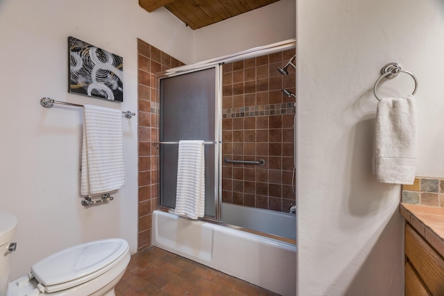 2505 Elfego Rd NW, Albuquerque, NM 87107 - full bathroom featuring combined bath / shower with glass door and vanity