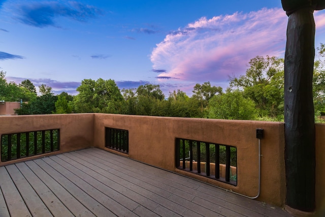 2505 Elfego Rd NW, Albuquerque, NM 87107 - view of deck