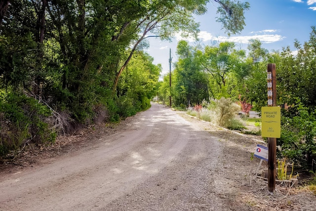 2505 Elfego Rd NW, Albuquerque, NM 87107 - view of dirt / gravel road
