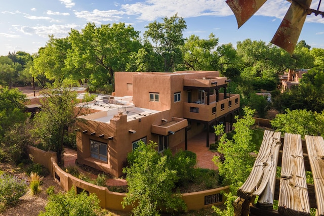 2505 Elfego Rd NW, Albuquerque, NM 87107 - view of subject property featuring a tree filled landscape