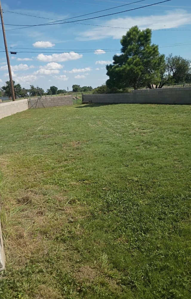 714 Locust St, Clayton, NM 88415 - view of yard