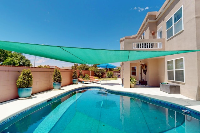 4104 Killington Rd NW, Albuquerque, NM 87114 - view of pool featuring a patio