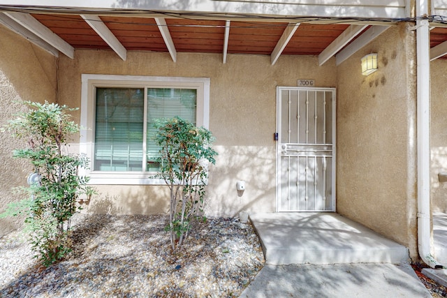 700 Fruit Ave NW Unit G, Albuquerque, NM 87102 - property entrance featuring stucco siding