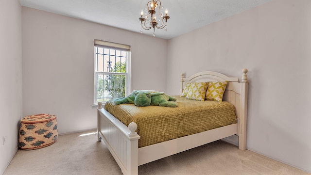 13101 Comanche Rd NE, Albuquerque, NM 87111 - bedroom with carpet and a chandelier