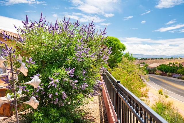 3726 Linda Vista Ave NE, Rio Rancho, NM 87124 - balcony featuring a mountain view