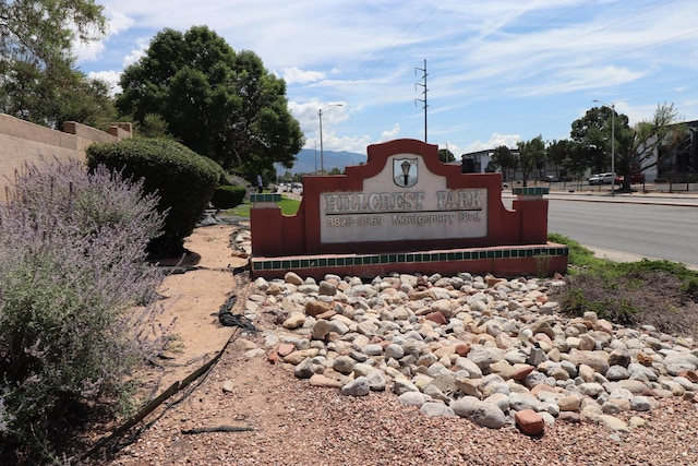 3847 Montgomery Blvd NE Unit 923, Albuquerque, NM 87109 - view of community / neighborhood sign
