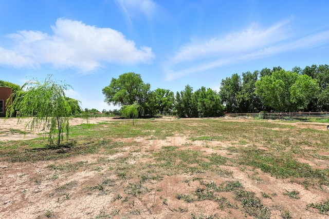 76 Otero Rd, Los Lunas, NM 87031 - view of yard featuring a view of rural / pastoral area