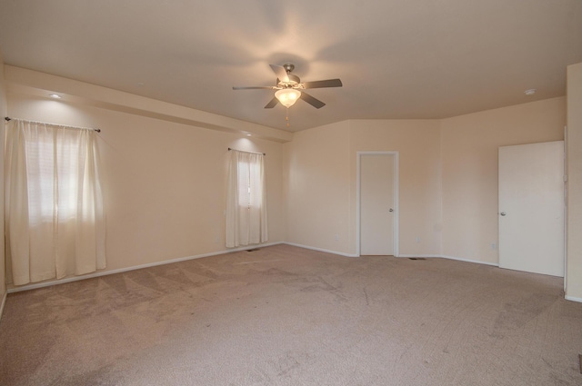 315 11th St SW, Albuquerque, NM 87102 - empty room with ceiling fan and carpet floors