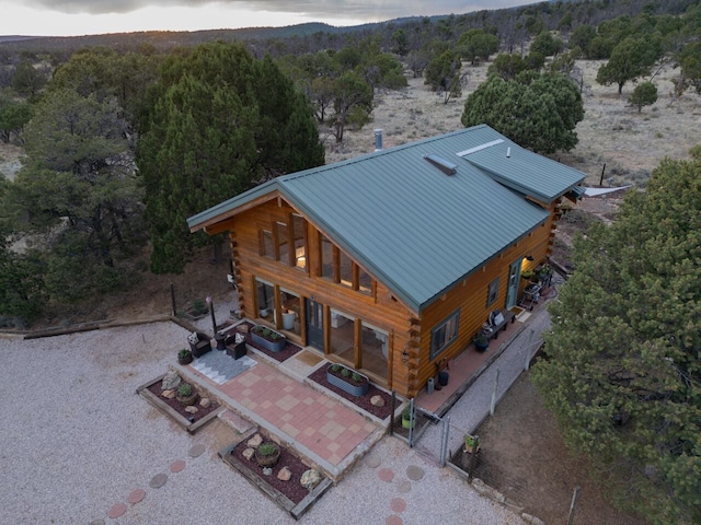 195 Ferguson Rd, Ramah, NM 87321 - aerial view of property and surrounding area