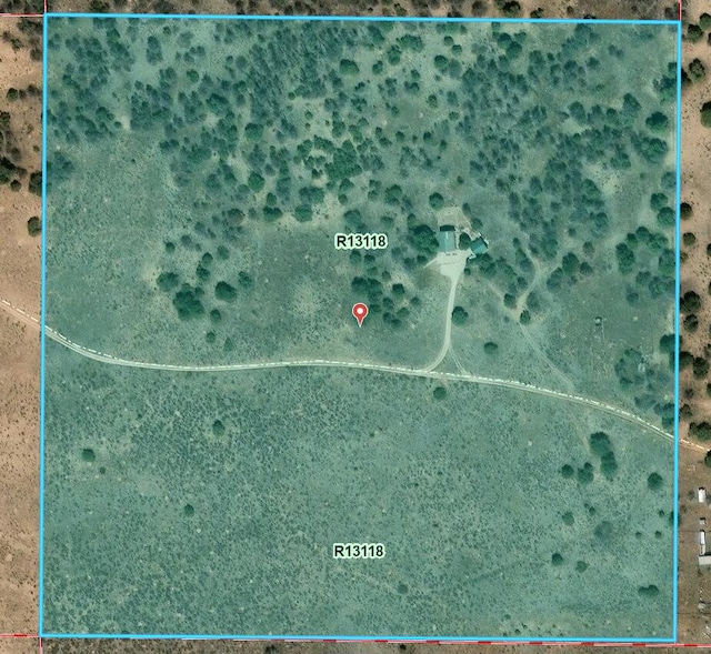 195 Ferguson Rd, Ramah, NM 87321 - map / location with property parcel outlined