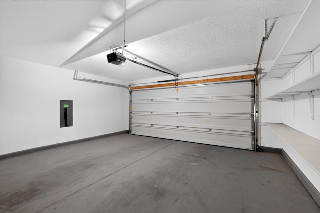 2048 N Ensenada Cir SE, Rio Rancho, NM 87124 - garage with a garage door opener and electric panel
