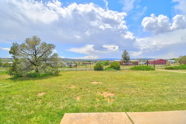 58 Quiet Valley Loop, Edgewood, NM 87015 - view of green lawn
