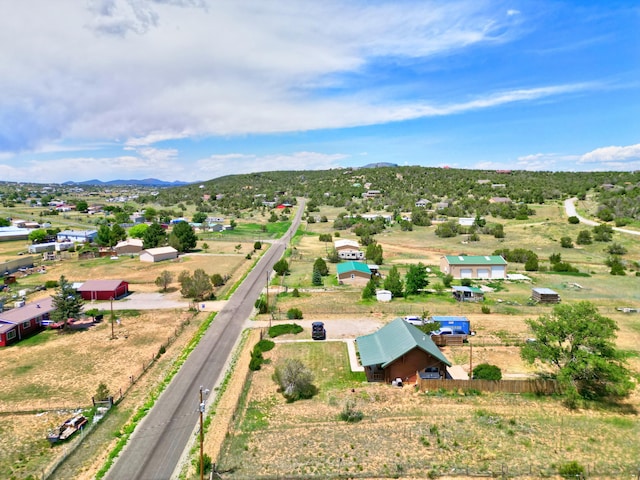58 Quiet Valley Loop, Edgewood, NM 87015 - aerial view of a mountainous background