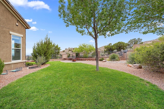 2308 Desert View Rd NE, Rio Rancho, NM 87144 - view of fenced yard