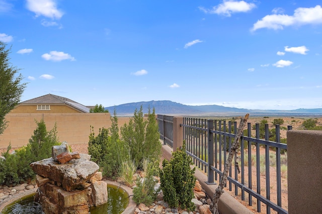 2308 Desert View Rd NE, Rio Rancho, NM 87144 - view of mountain backdrop