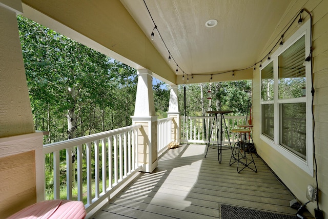 150 Ponderosa Way, Jemez Springs, NM 87025 - view of deck