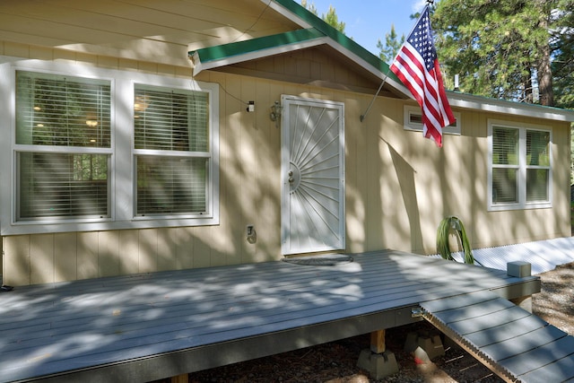 150 Ponderosa Way, Jemez Springs, NM 87025 - view of wooden deck