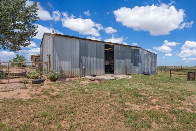 1257 Dinkle Rd, Stanley, NM 87056 - view of pole building