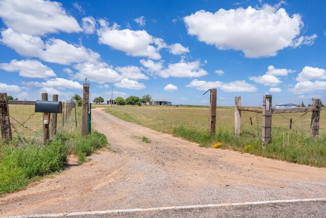 1257 Dinkle Rd, Stanley, NM 87056 - view of dirt / gravel road with a view of countryside