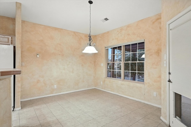 736 Gray Hawk Dr NE, Rio Rancho, NM 87144 - unfurnished dining area featuring tile patterned flooring and baseboards