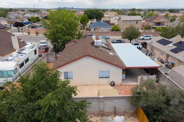 9616 Eucariz Ave SW, Albuquerque, NM 87121 - aerial perspective of suburban area