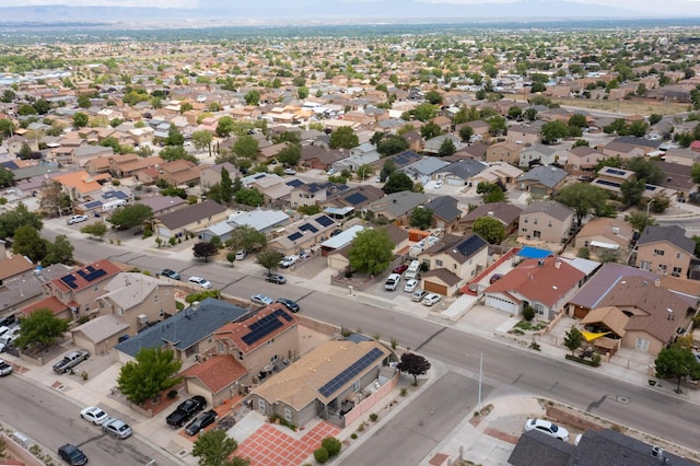 9616 Eucariz Ave SW, Albuquerque, NM 87121 - aerial overview of property's location featuring nearby suburban area
