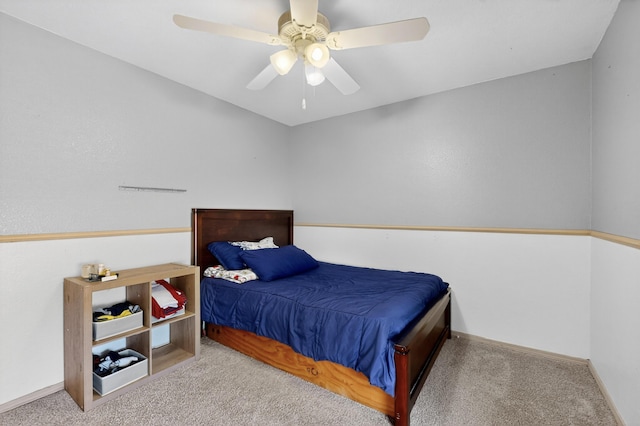 701 Autumn Meadows Dr, Rio Rancho, NM 87144 - carpeted bedroom featuring ceiling fan and baseboards