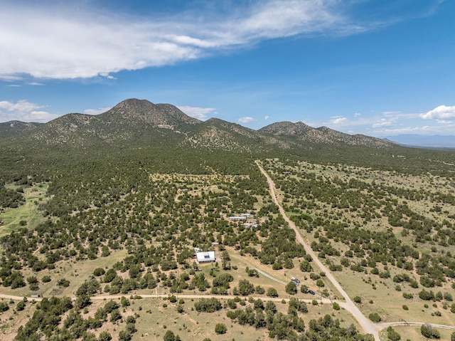 1 Dinosaur Rd, Stanley, NM 87056 - aerial view of a mountainous background