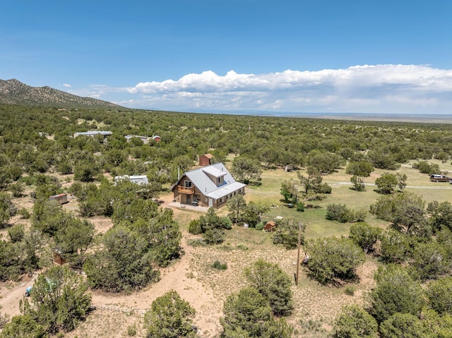 1 Dinosaur Rd, Stanley, NM 87056 - view of subject property featuring a heavily wooded area