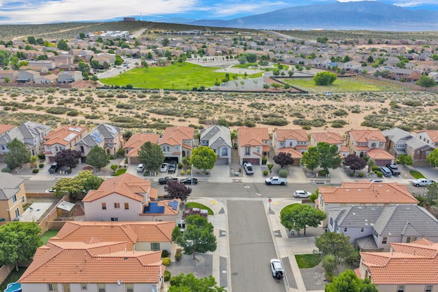 3536 Clear Creek Pl, Rio Rancho, NM 87144 - aerial view of residential area with a mountain backdrop